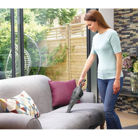 NWT: BLACK+DECKER Compact Lithium
Handheld Vacuum - Gray - Picture 7 of 16